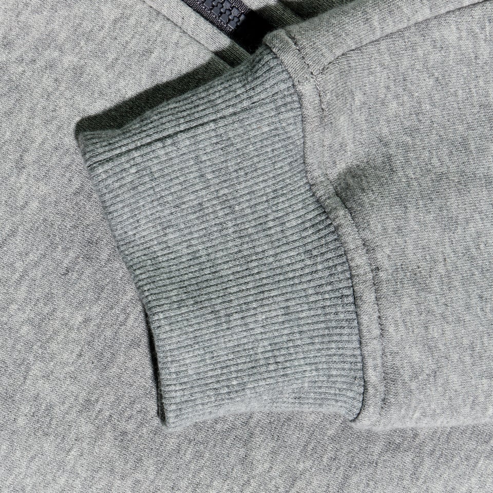 Men's Logo FZ Hoody Dark Grey