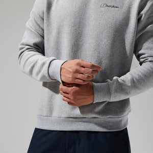 Men's Logo Crew Dark Grey