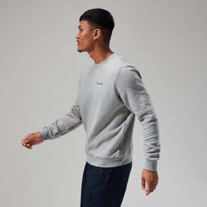 Men's Logo Crew Dark Grey