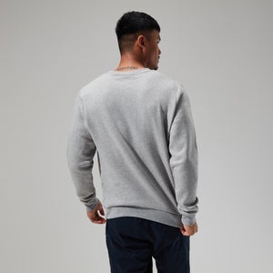 Men's Logo Crew Dark Grey