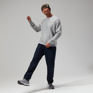 Men's Logo Crew Dark Grey