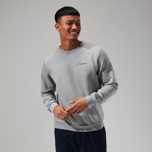 Men's Logo Crew Dark Grey