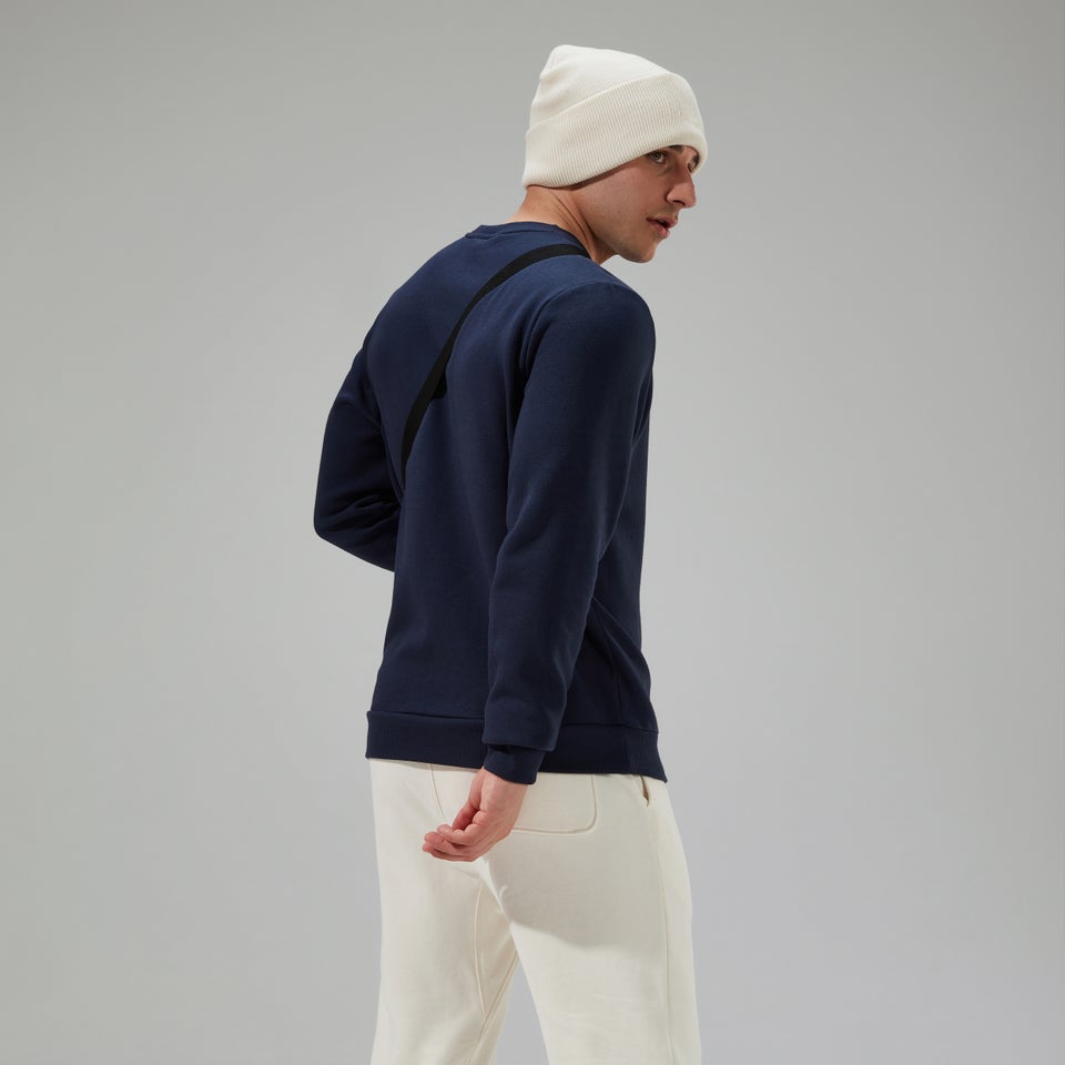 Men's Logo Crew Jumper Blue