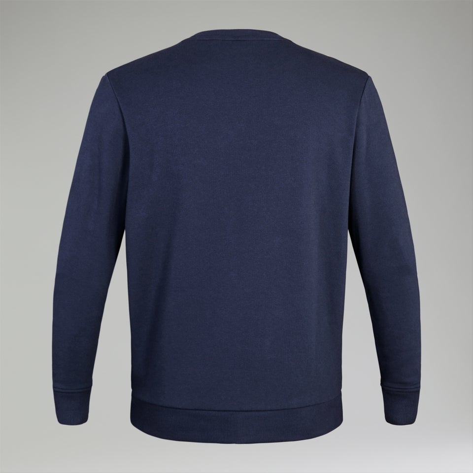 Men's Logo Crew Jumper Blue
