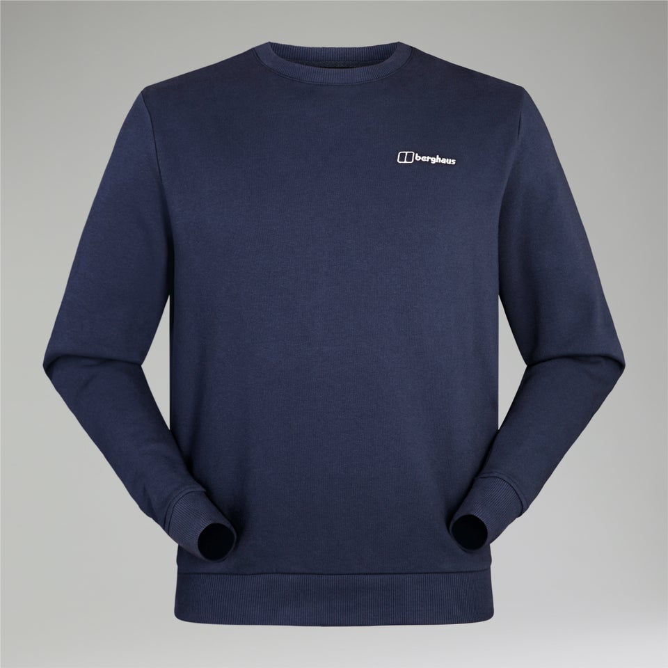 Men's Logo Crew Jumper Blue