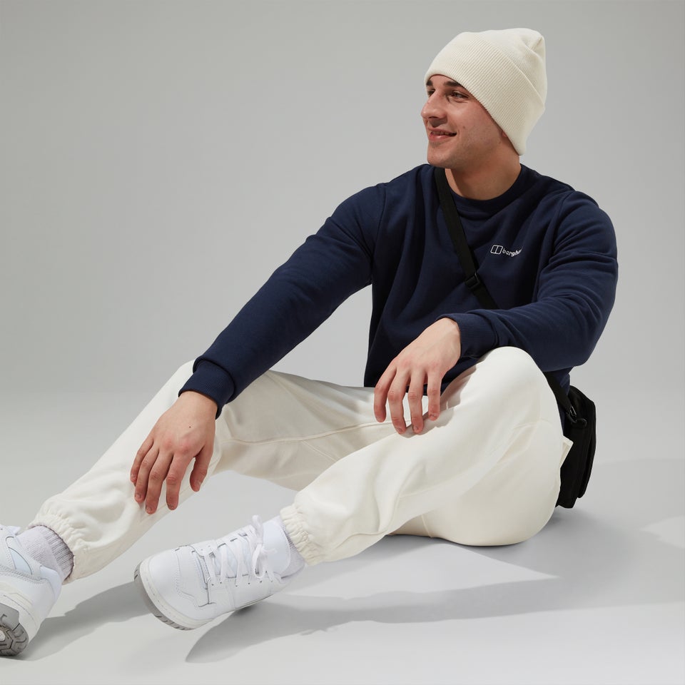 Men's Logo Crew Jumper Blue