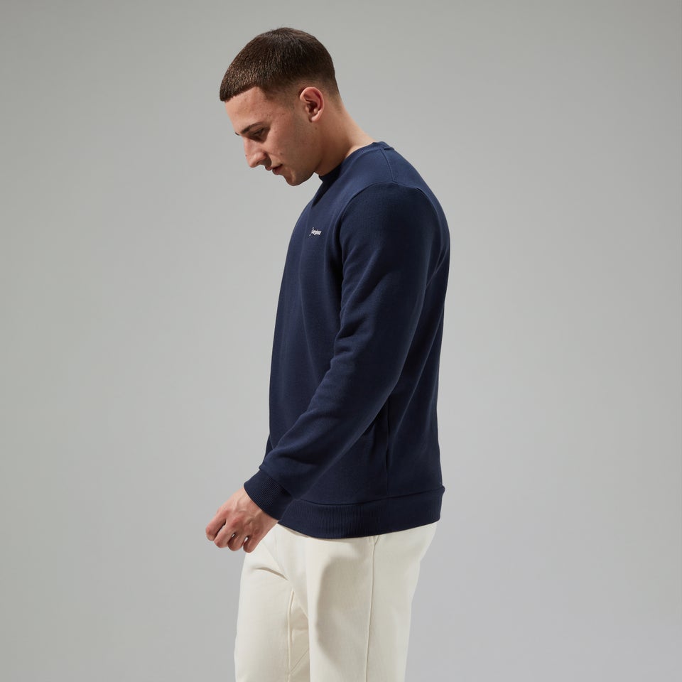 Men's Logo Crew Jumper Blue