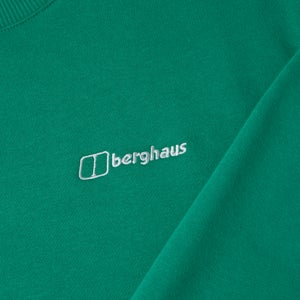 Men's Logo Crew Jumper Green