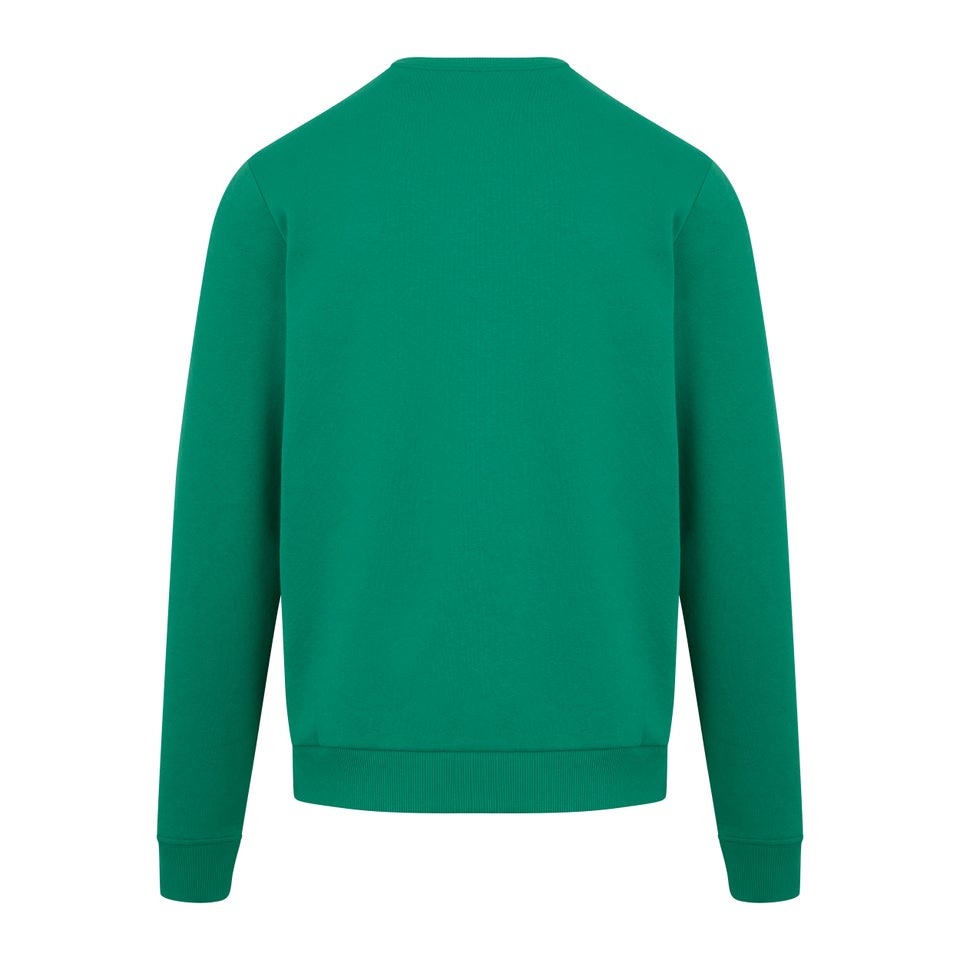 Men's Logo Crew Jumper Green