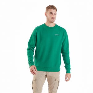 Men's Logo Crew Jumper Green