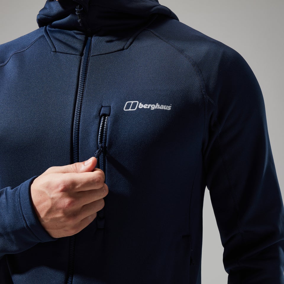 Men's Carnot Hooded Jacket - Dark Blue