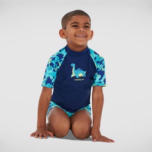 Boys' Printed Sun Protection Set Blue