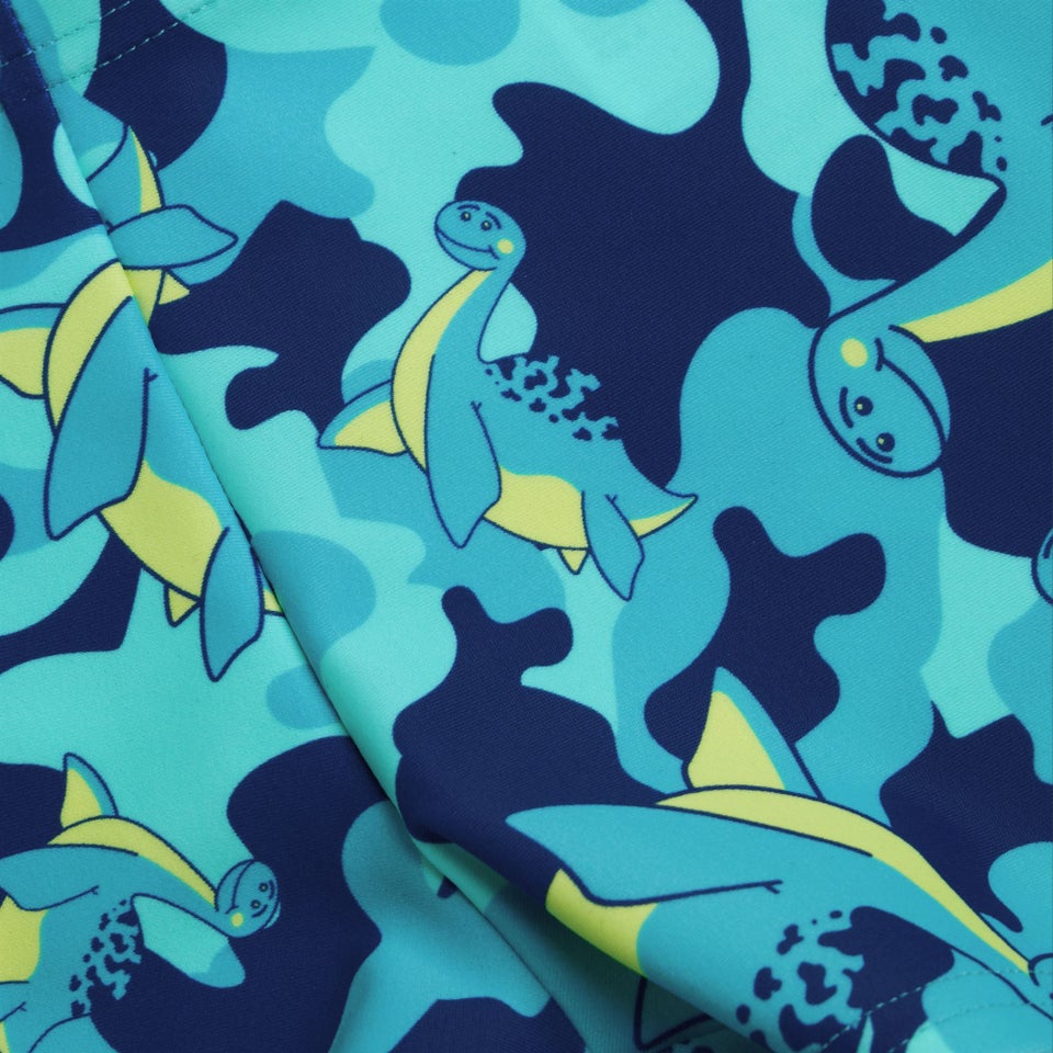 Boys' Printed Sun Protection Set Blue