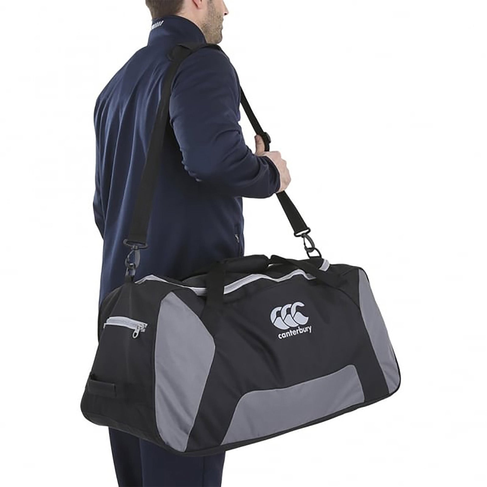 CCC SPORTS BAG - BLACK | Canterbury of New Zealand