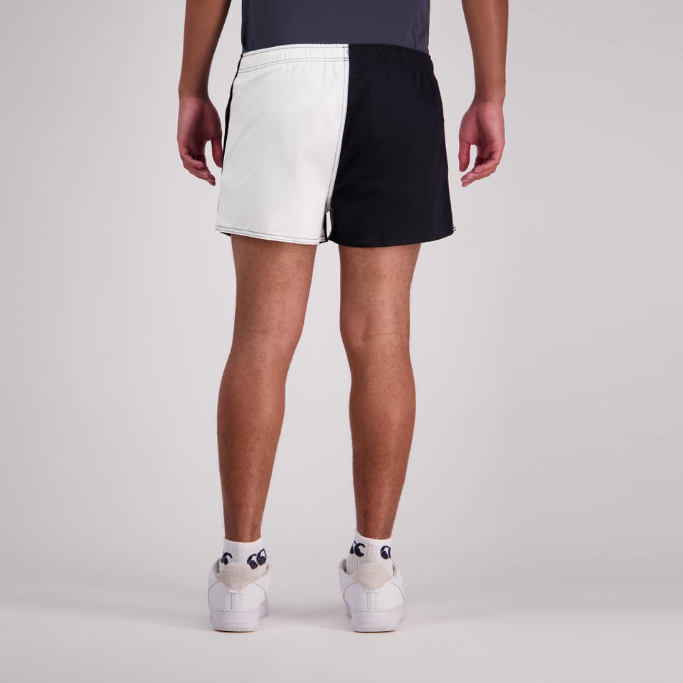 MENS HARLEQUIN SHORT BLACK