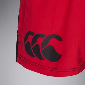 MENS HARLEQUIN SHORT RED