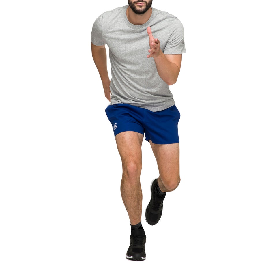 MENS DRILL SHORT BLUE