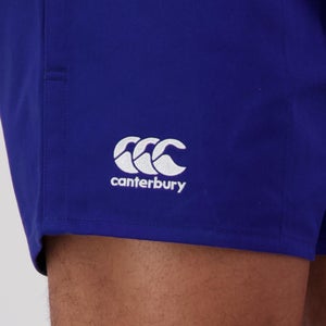 MENS DRILL SHORT BLUE