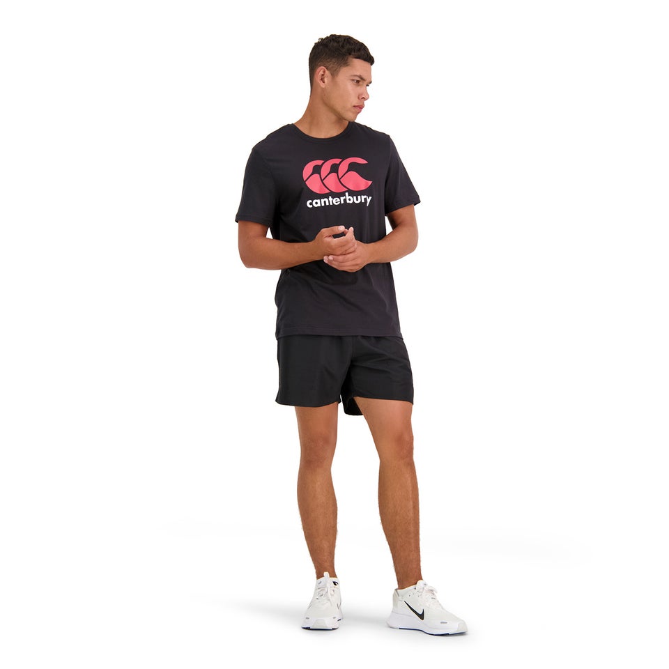 MENS CCC LOGO T-SHIRT - BLACK