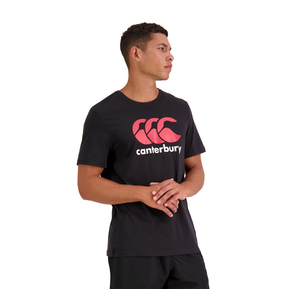 MENS CCC LOGO T-SHIRT - BLACK