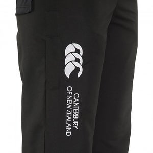 WOMENS CUFFED HEM STADIUM PANT BLACK