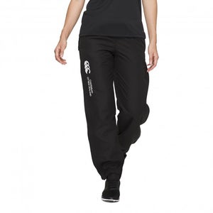 WOMENS CUFFED HEM STADIUM PANT BLACK