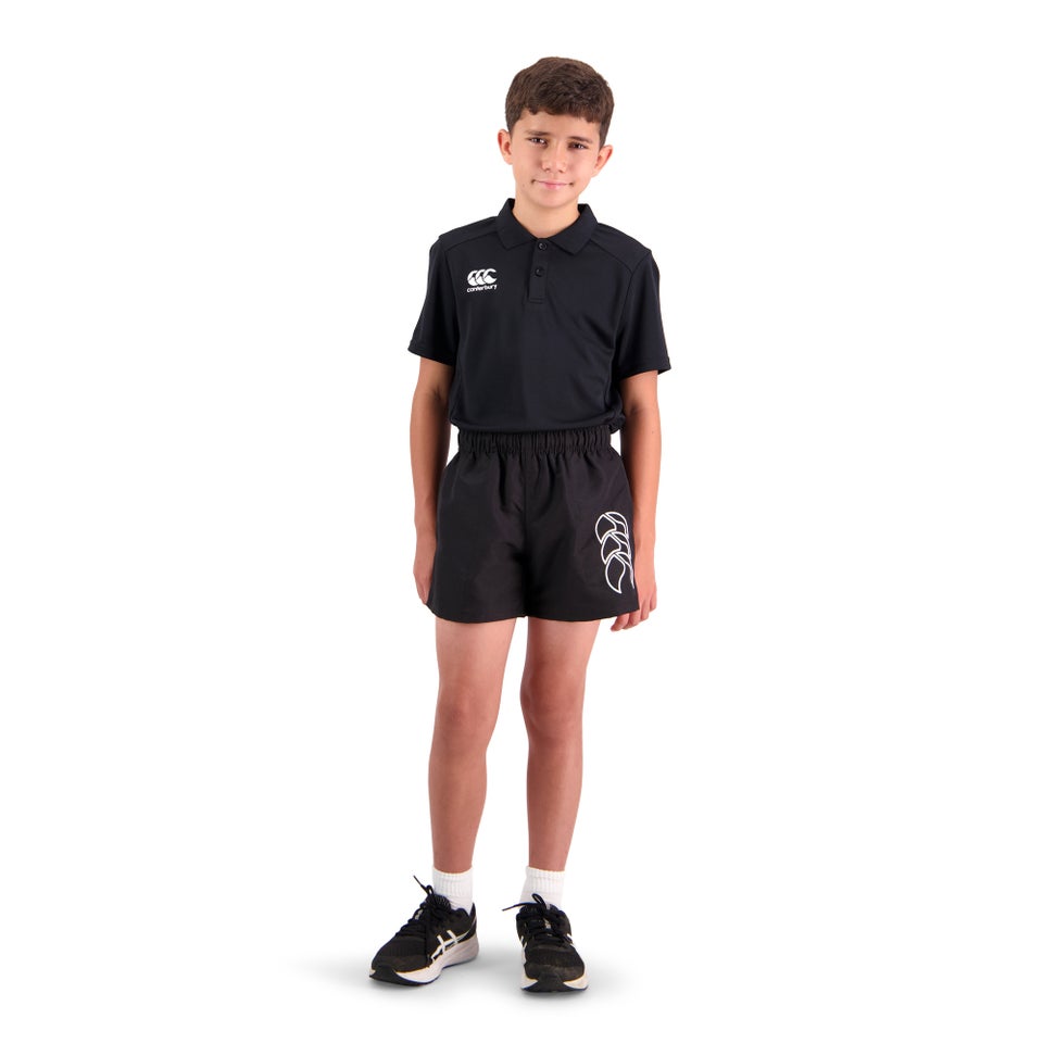 KIDS LONG LENGTH TACTIC SHORT IN BLACK