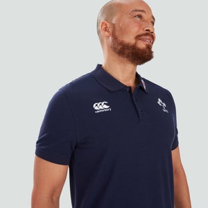 Mens Ireland Team Polo Shirt Blue