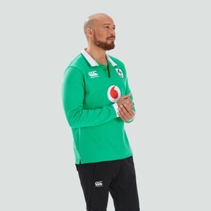 MENS IRELAND VAPODRI HOME CLASSIC LONG SLEEVE JERSEY - GREEN