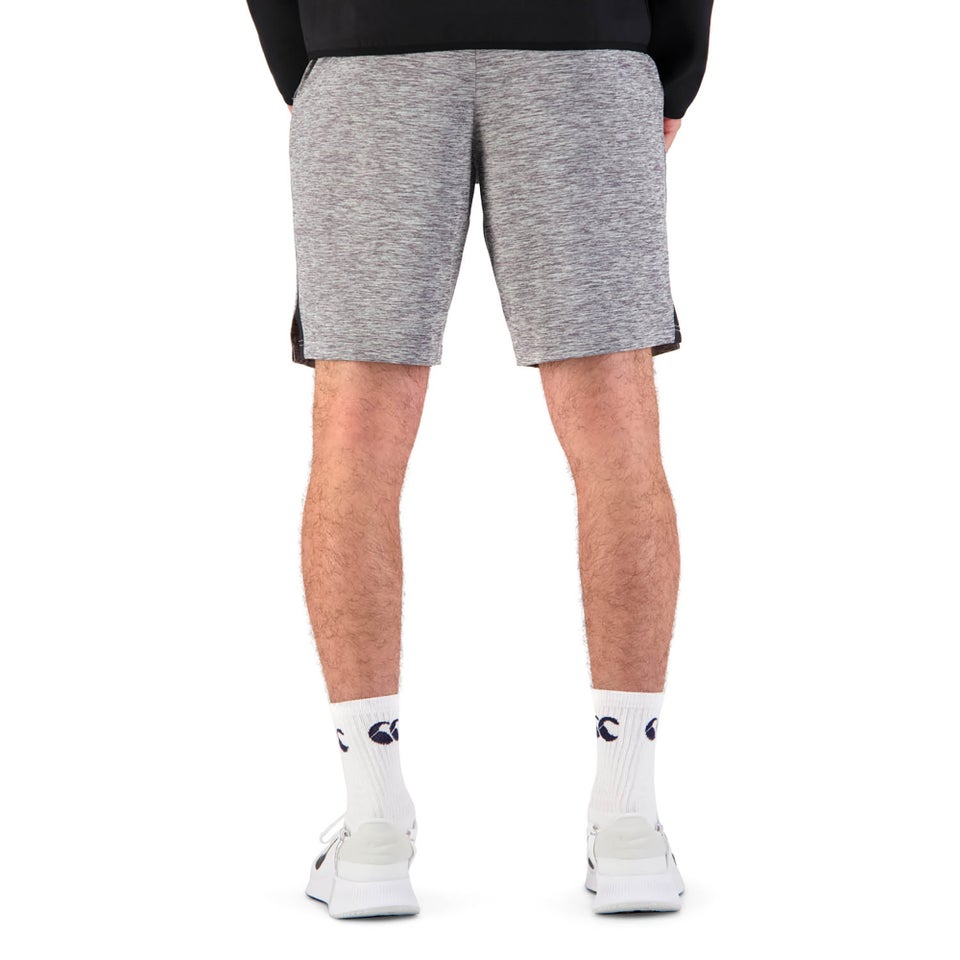 MENS VAPODRI 9" KNIT SHORT GREY