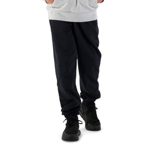 KIDS STAPLE HYBRID TRACK PANT - BLACK - 8YR