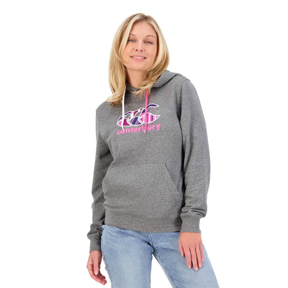 WOMENS UGLIES OVER HEAD HOODIE - GREY