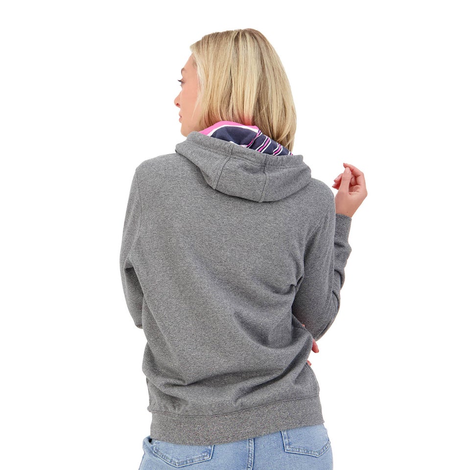 WOMENS UGLIES OVER HEAD HOODIE - GREY