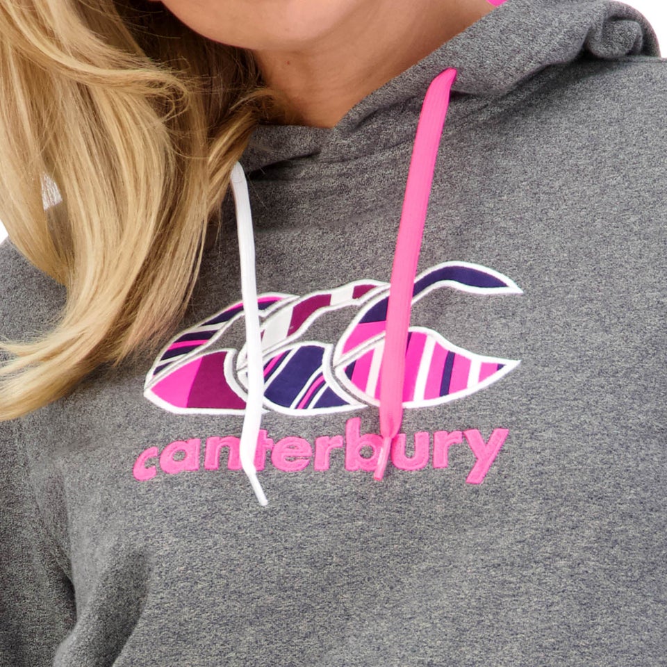 WOMENS UGLIES OVER HEAD HOODIE - GREY