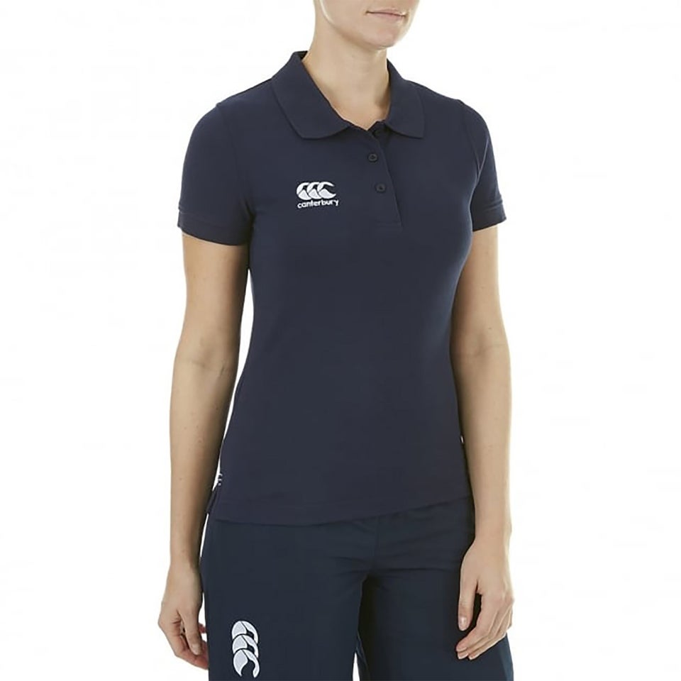 WOMENS WAIMAK POLO SHIRT - NAVY