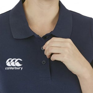 WOMENS WAIMAK POLO SHIRT - NAVY
