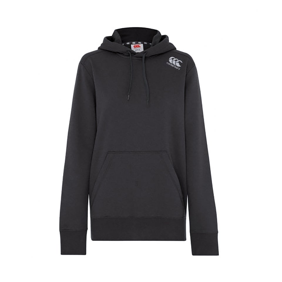 WOMENS CORE OVER HEAD HOODIE - BROWN