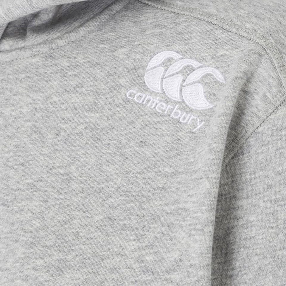 WOMENS CORE OVER HEAD HOODIE IN MARLE GREY