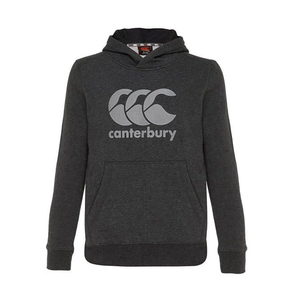 KIDS CORE OVER HEAD HOODIE - PHANTOM GREY