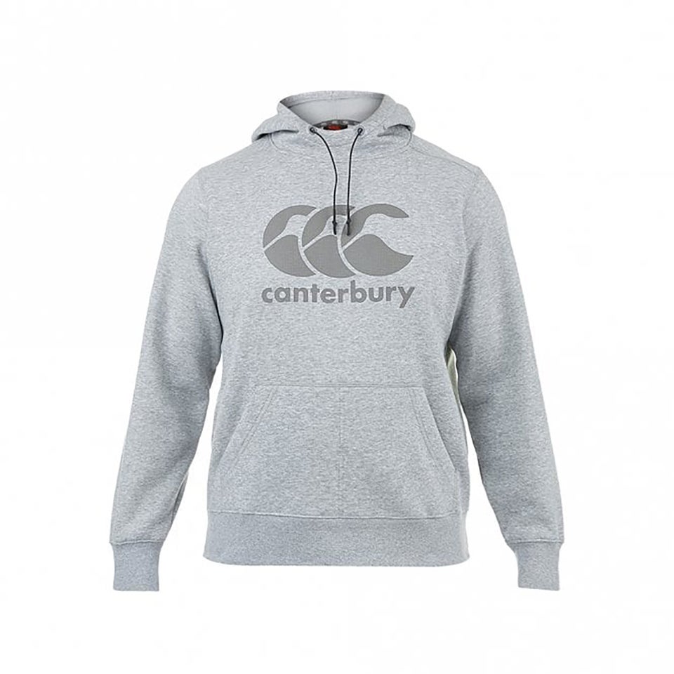 KIDS CORE OVER HEAD HOODIE - MARLE GREY