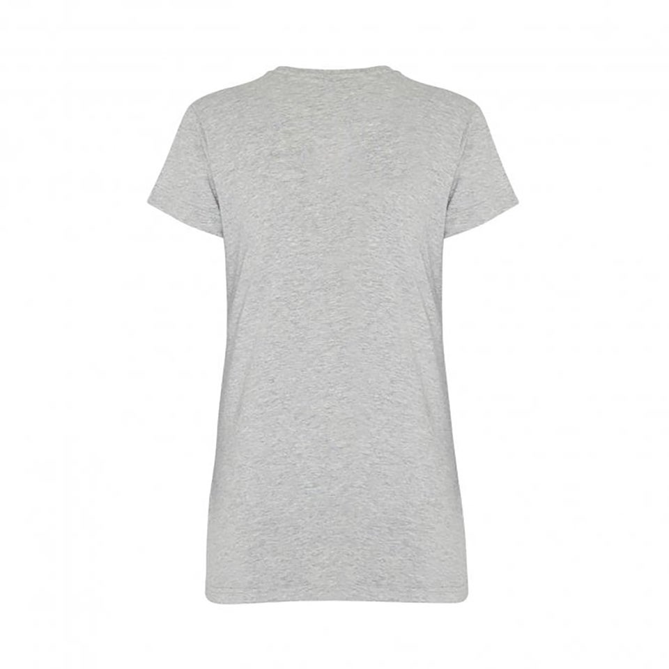 WOMENS CCC SMALL LOGO T-SHIRT IN GREY