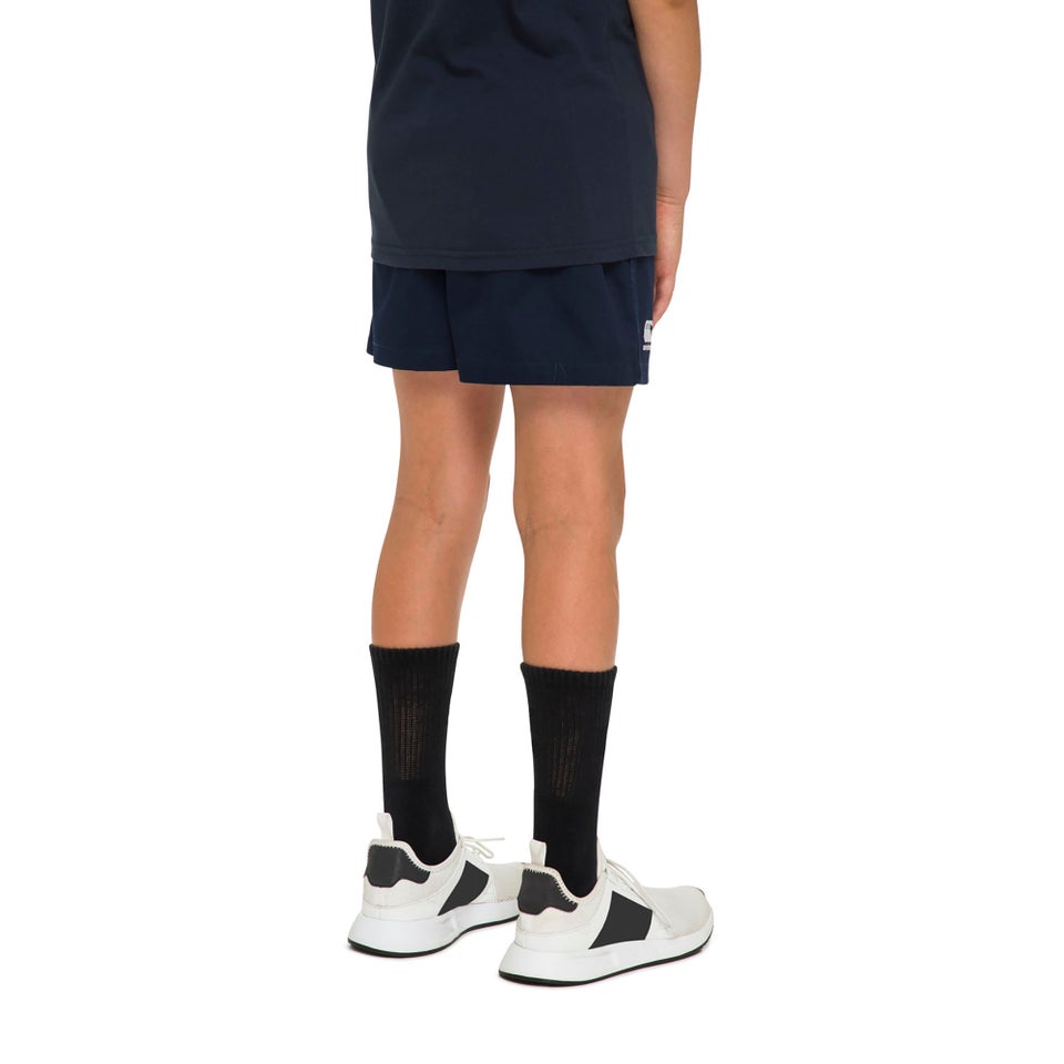 KIDS RUGGED DRILL SHORT IN NAVY