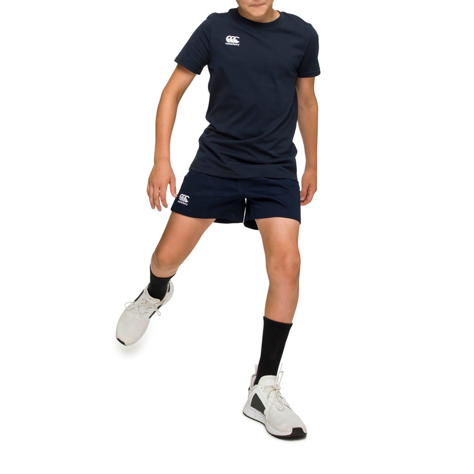 KIDS RUGGED DRILL SHORT IN NAVY