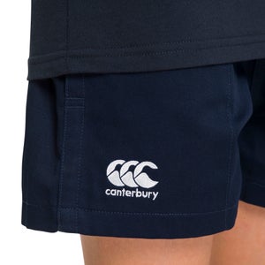 KIDS RUGGED DRILL SHORT IN NAVY