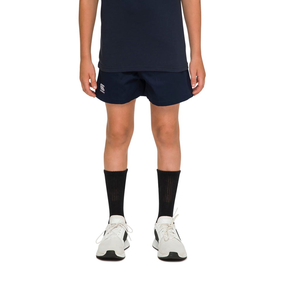 KIDS RUGGED DRILL SHORT IN NAVY