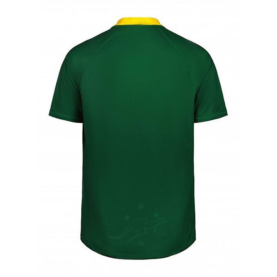 MENS KANGAROOS PRO RUGBY JERSEY - GREEN
