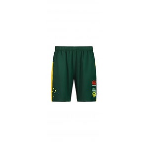 MENS KANGAROOS REPLICA GYM SHORT - GREEN - S
