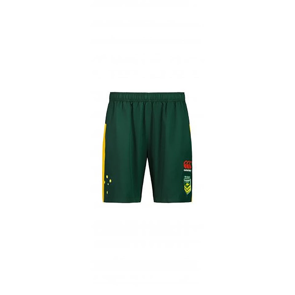 MENS KANGAROOS REPLICA GYM SHORT - GREEN
