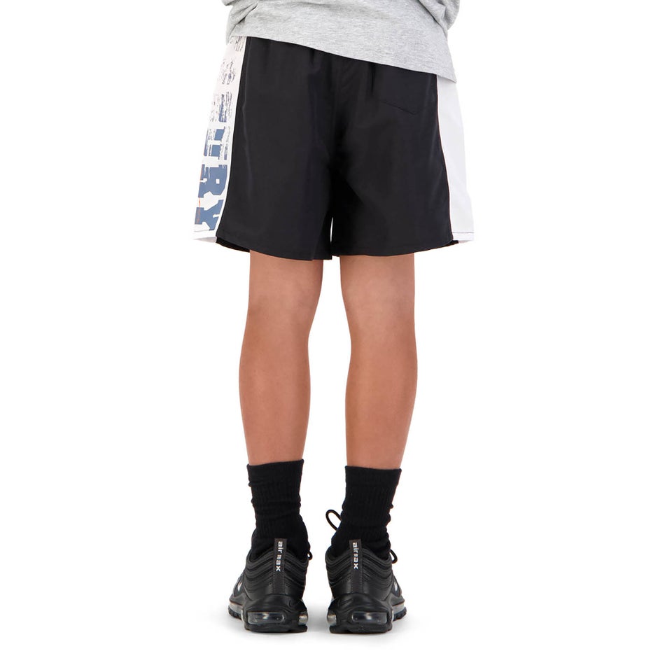 KIDS FUNDAMENTALS PANEL TACTIC SHORT IN BLACK