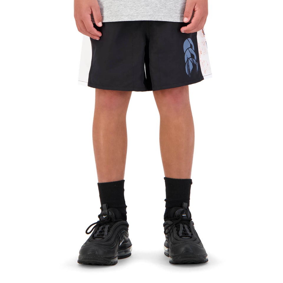 KIDS FUNDAMENTALS PANEL TACTIC SHORT IN BLACK